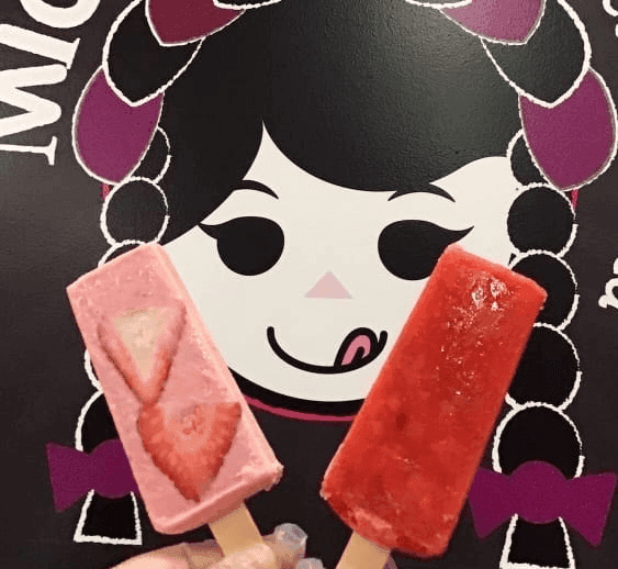 Strawberry Paletas Duo